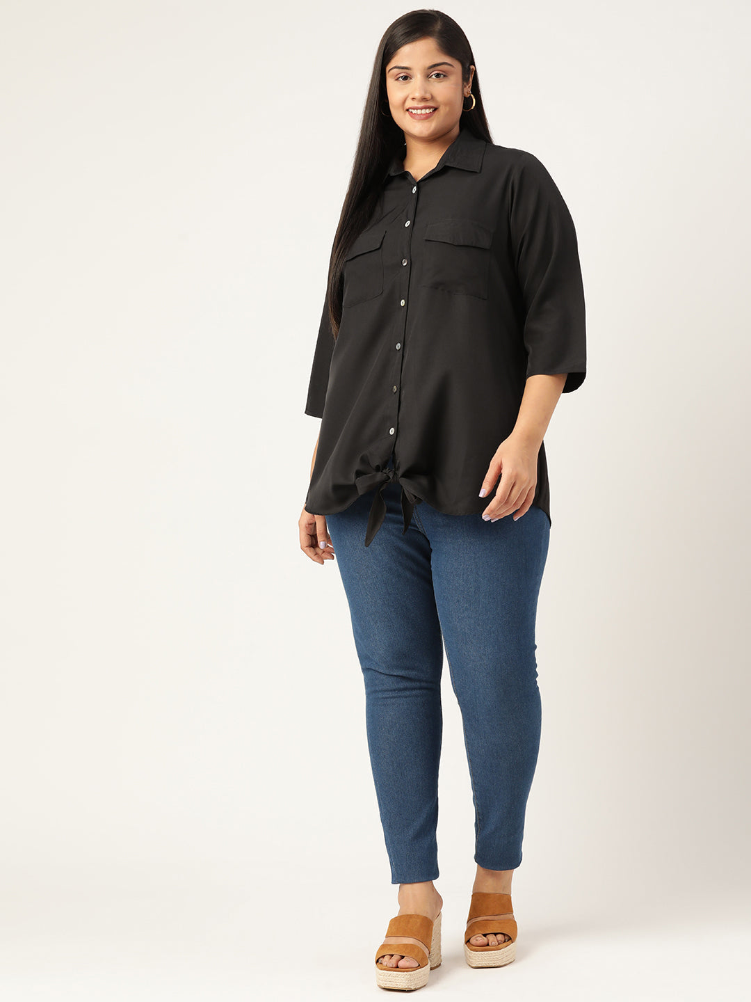 Plus Size Casual Shirt