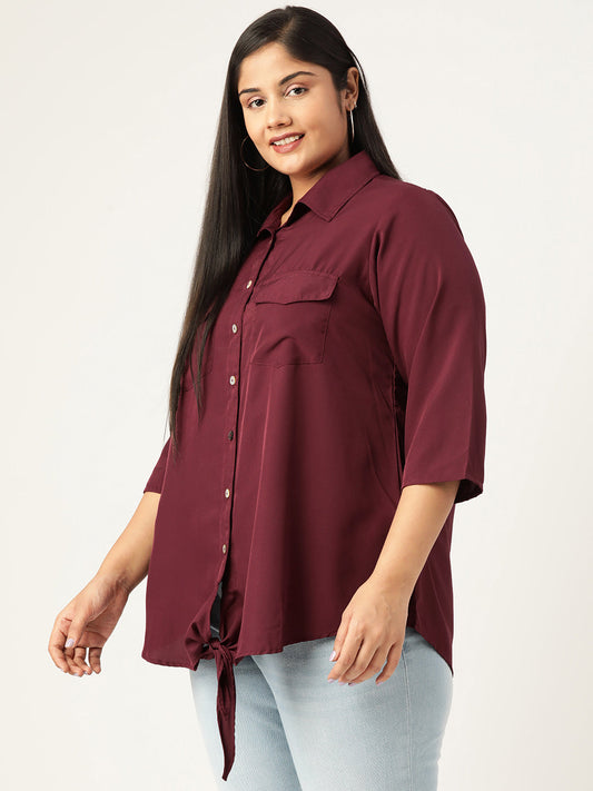Plus Size Casual Shirt