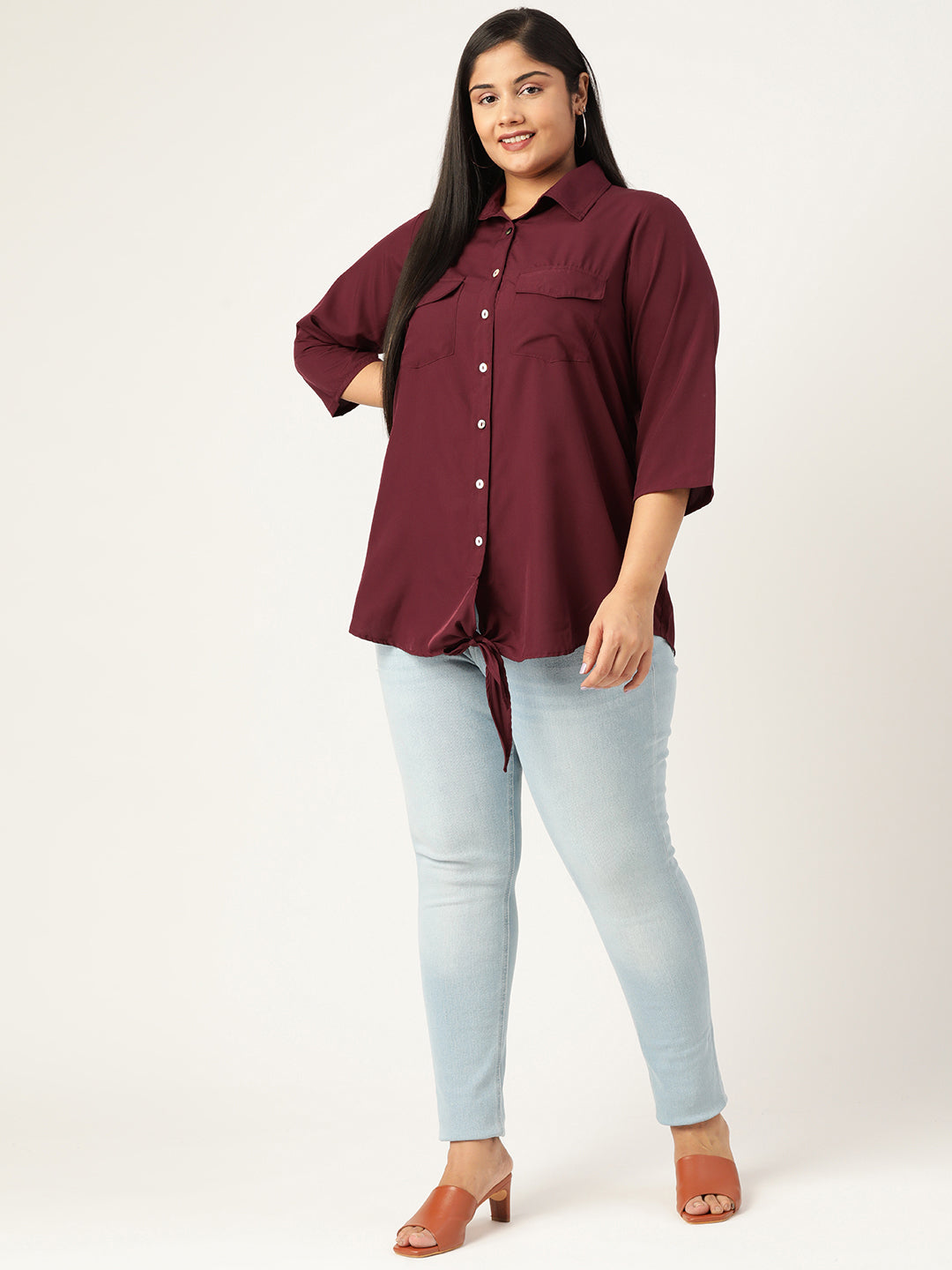 Plus Size Casual Shirt