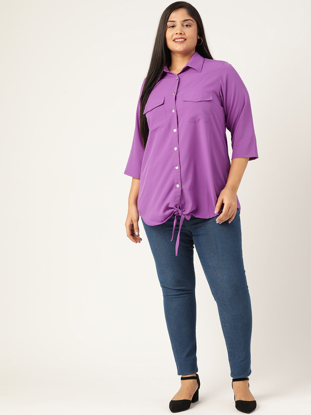 Plus Size Casual Shirt