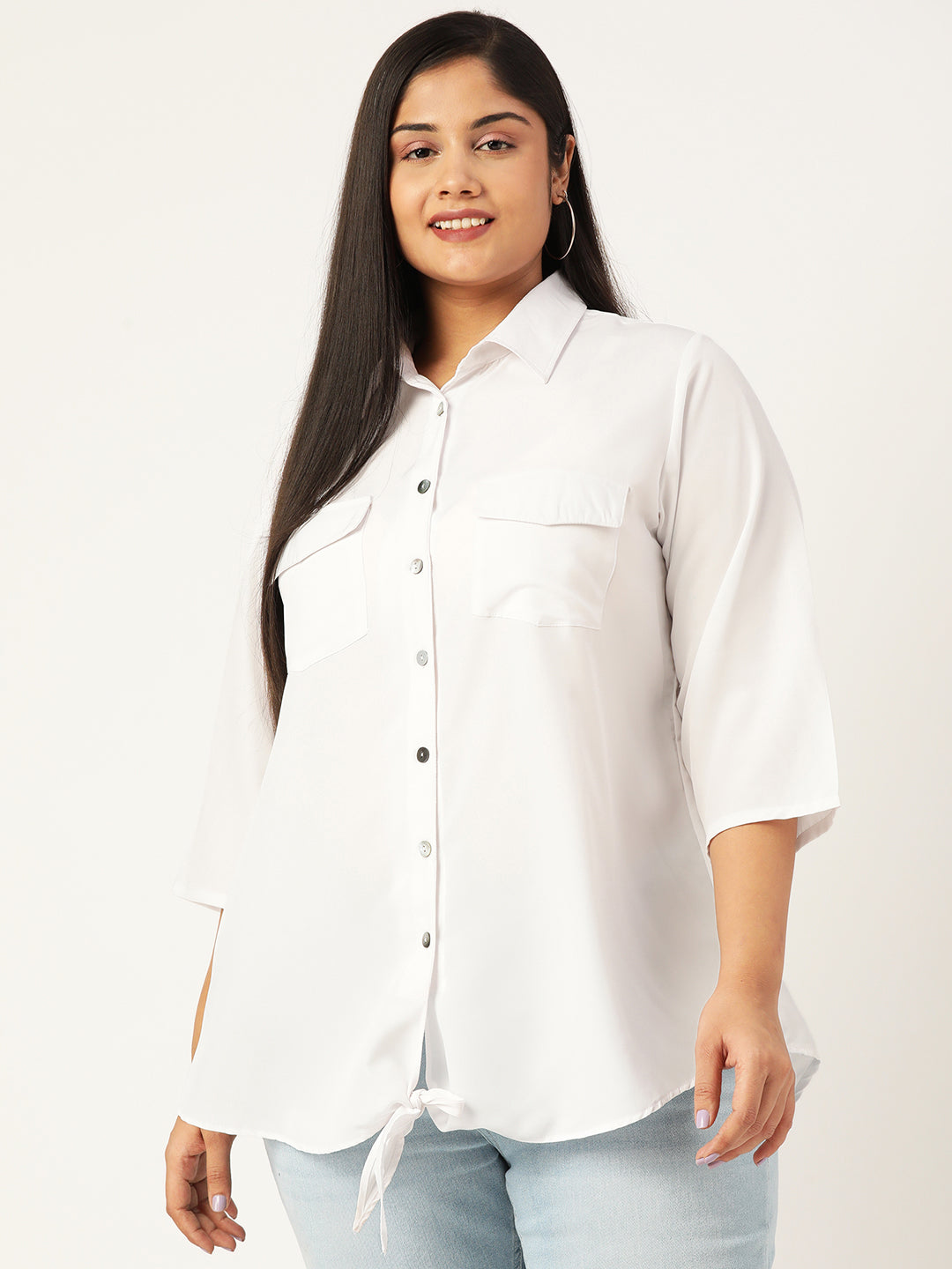Plus Size Casual Shirt