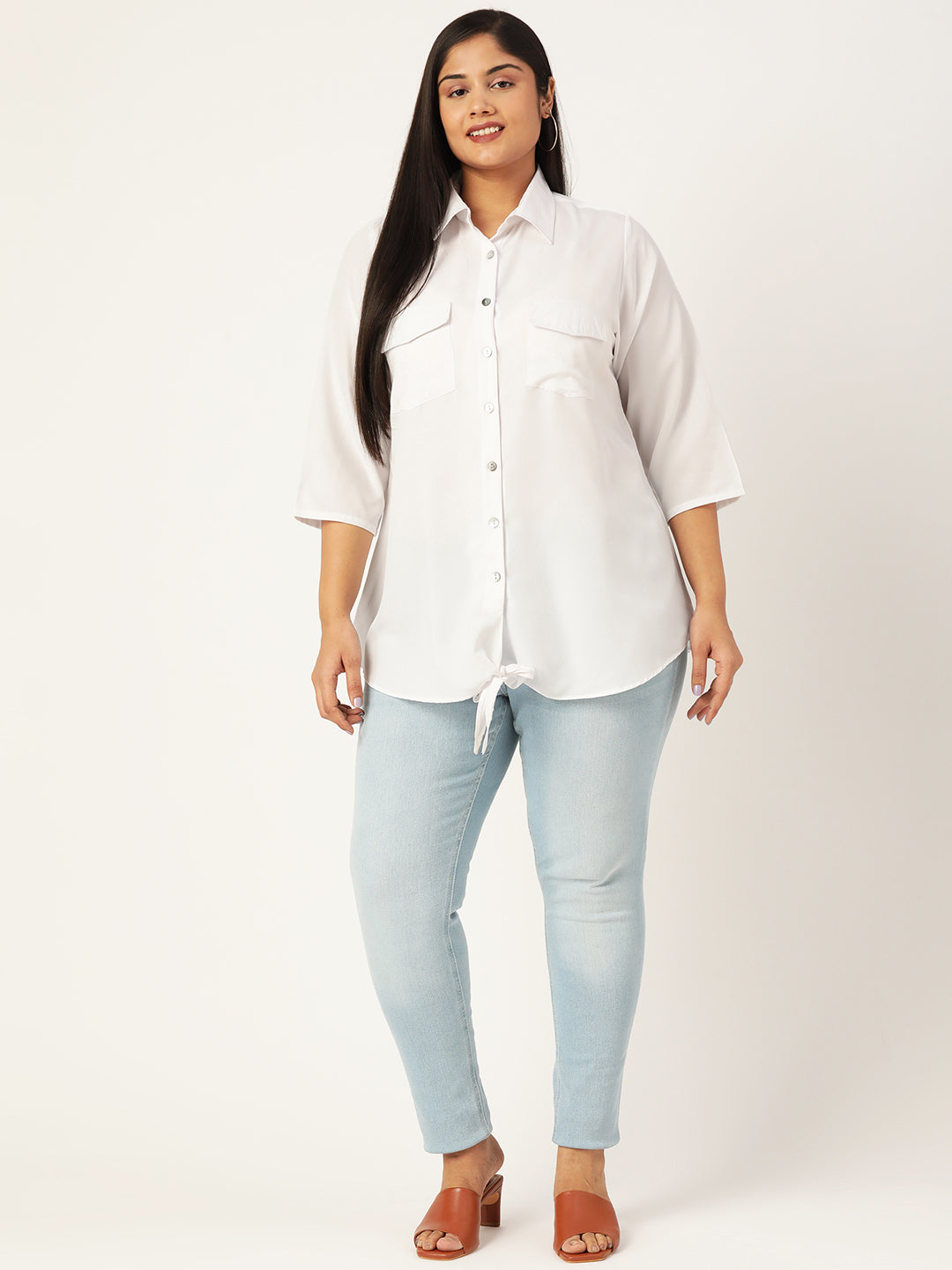 Plus Size Casual Shirt