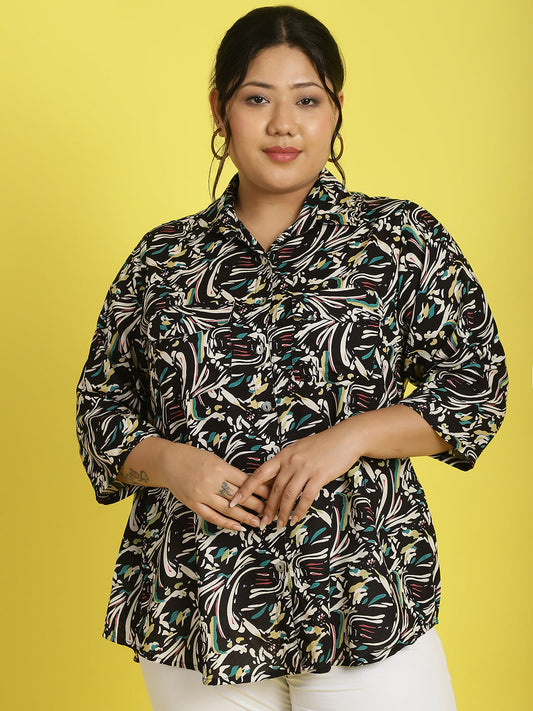 Plus Size Women's casual shirt