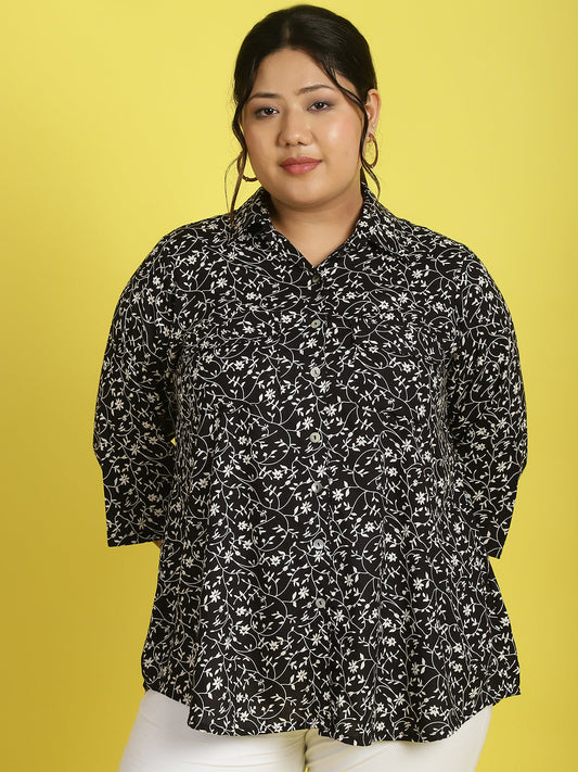 Plus Size Women's casual shirt