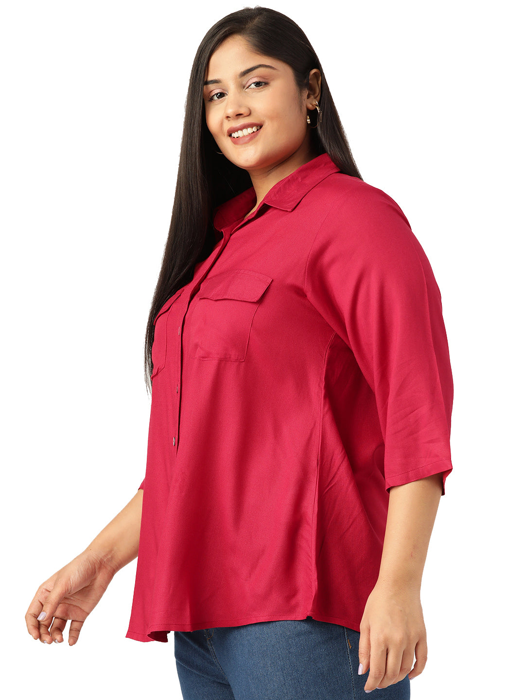 Plus Size Women's casual shirt