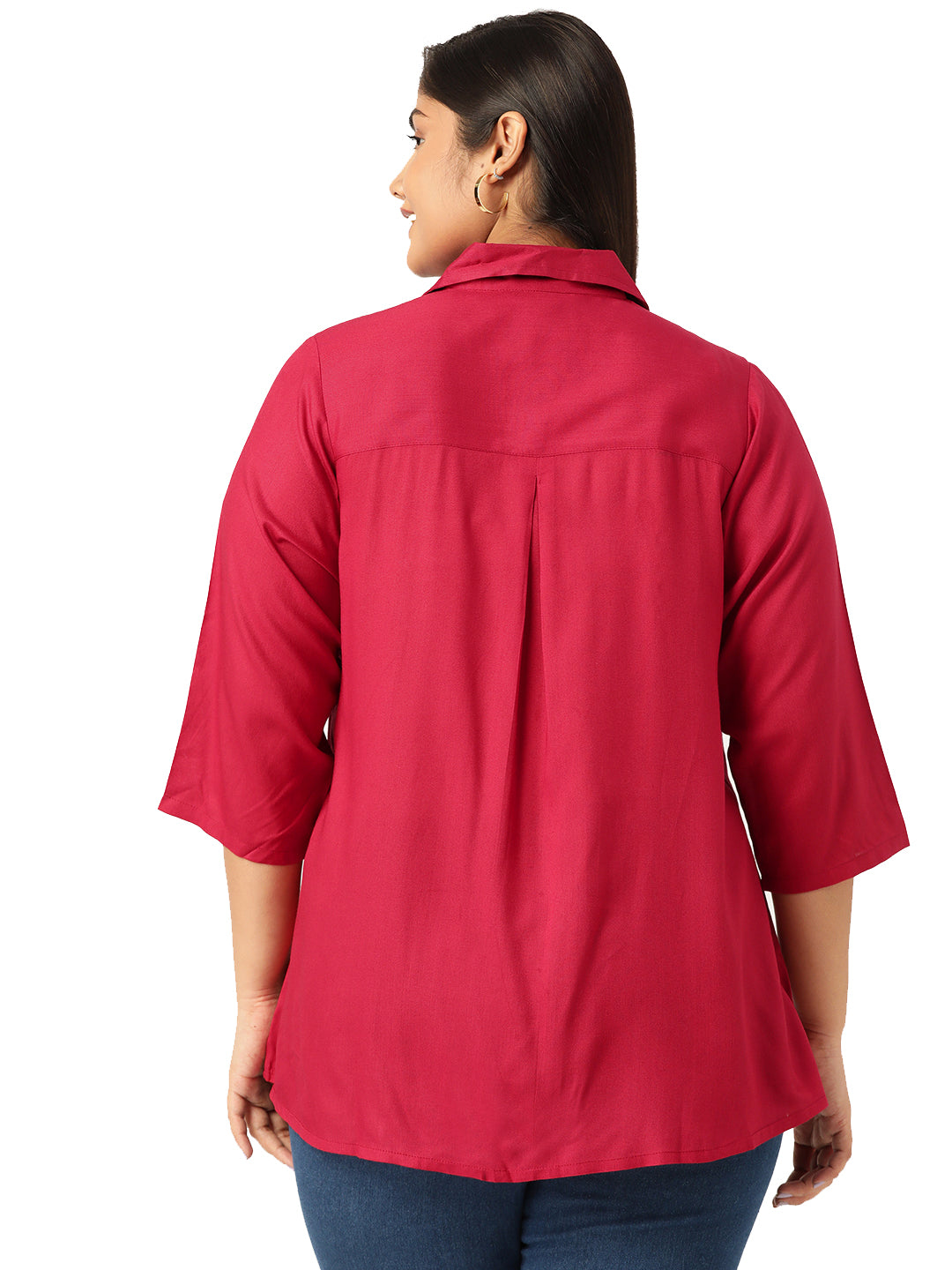 Elegant Plus Size Women Casual Top