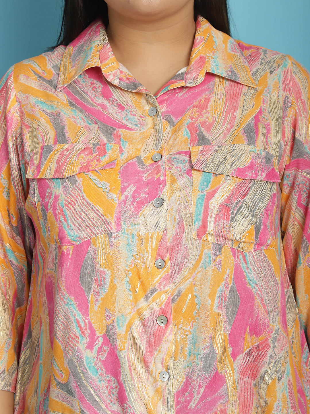Plus Size Women's casual shirt