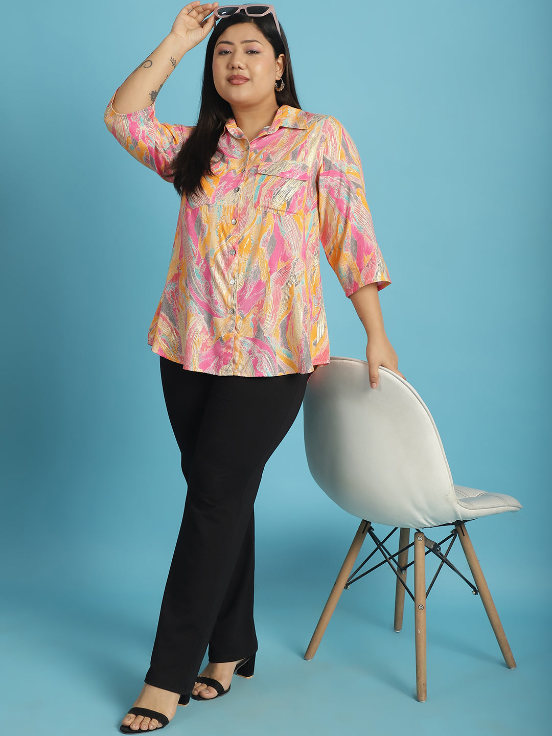 Plus Size Women's casual shirt