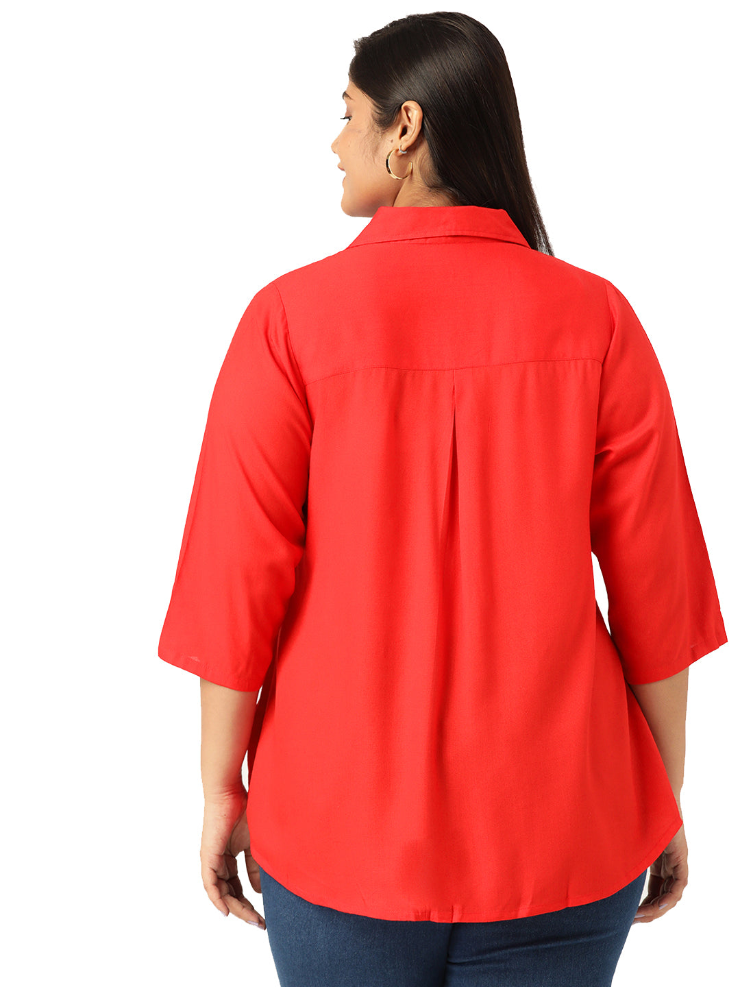 Elegant Plus Size Women Casual Top