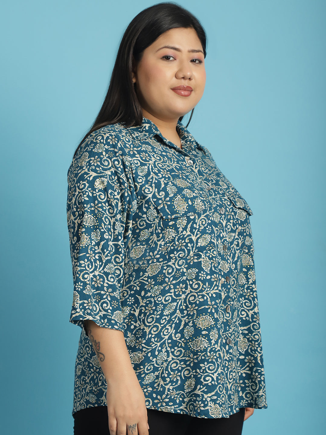 Plus Size Women's casual shirt