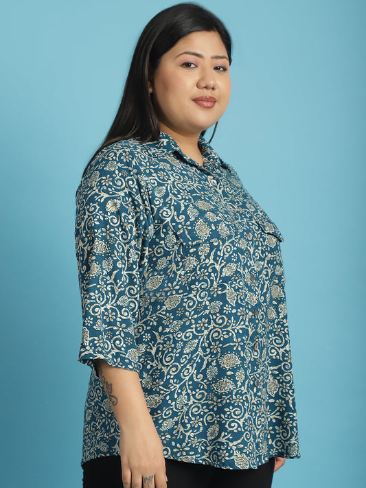 Plus Size Women's casual shirt