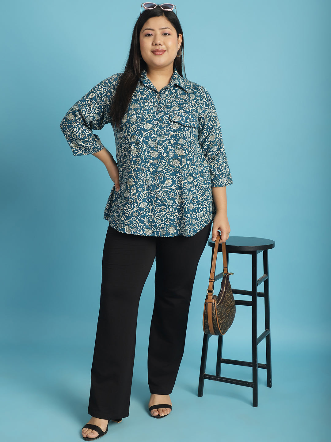 Plus Size Women's casual shirt