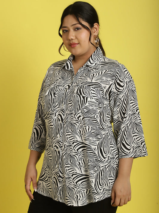 Plus Size Women's casual shirt