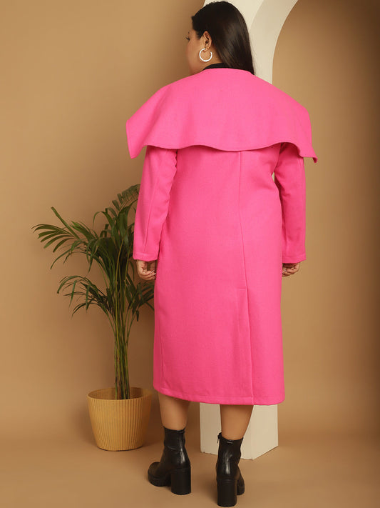 Women Single-Breasted Overcoat