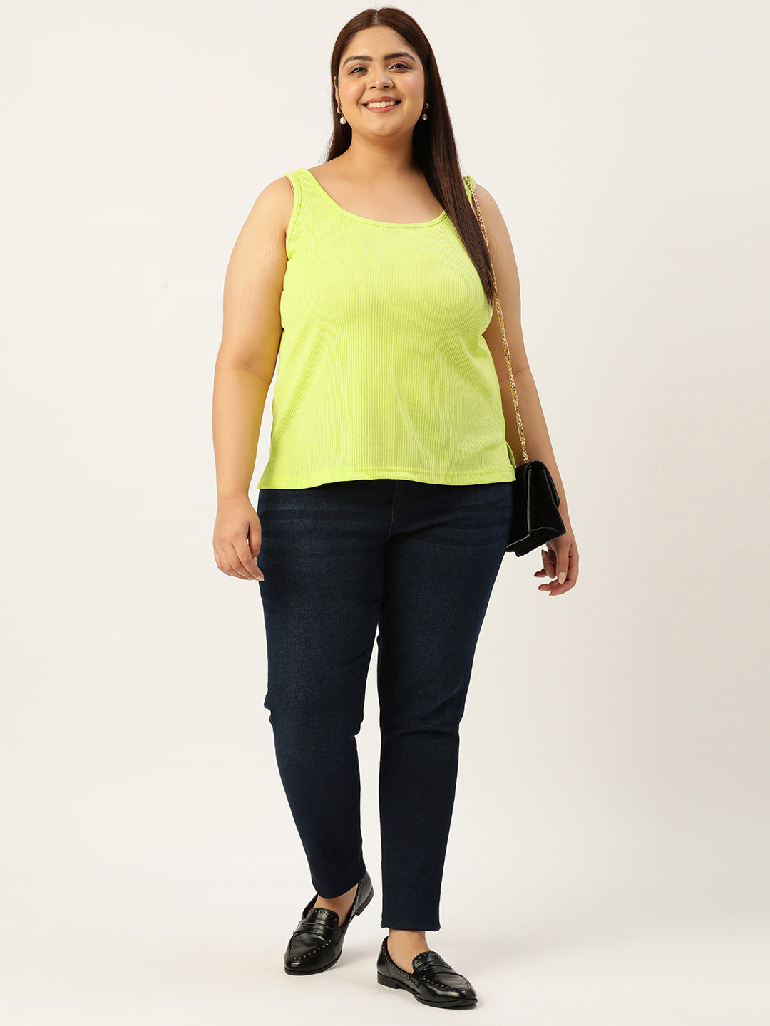 Plus Size Cotton Rib Camisole