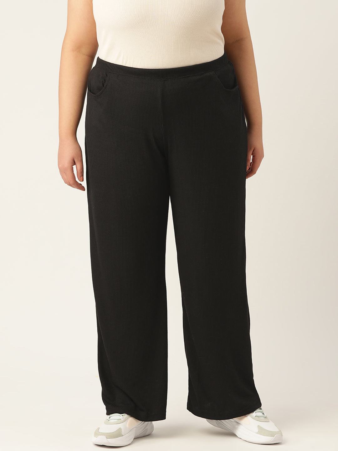 Voguish Plus Size Women’s Western Wear Trouser