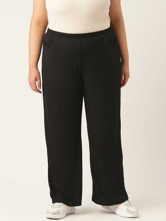Voguish Plus Size Women’s Western Wear Trouser