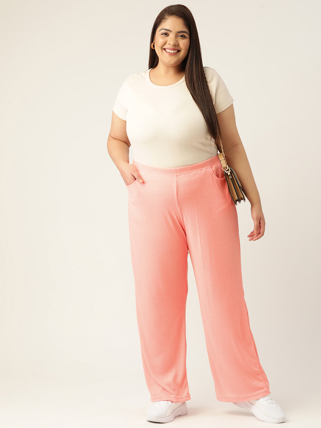 Voguish Plus Size Women’s Western Wear Trouser