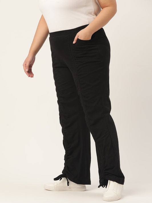 Voguish Plus Size Women’s Western Wear Trouser