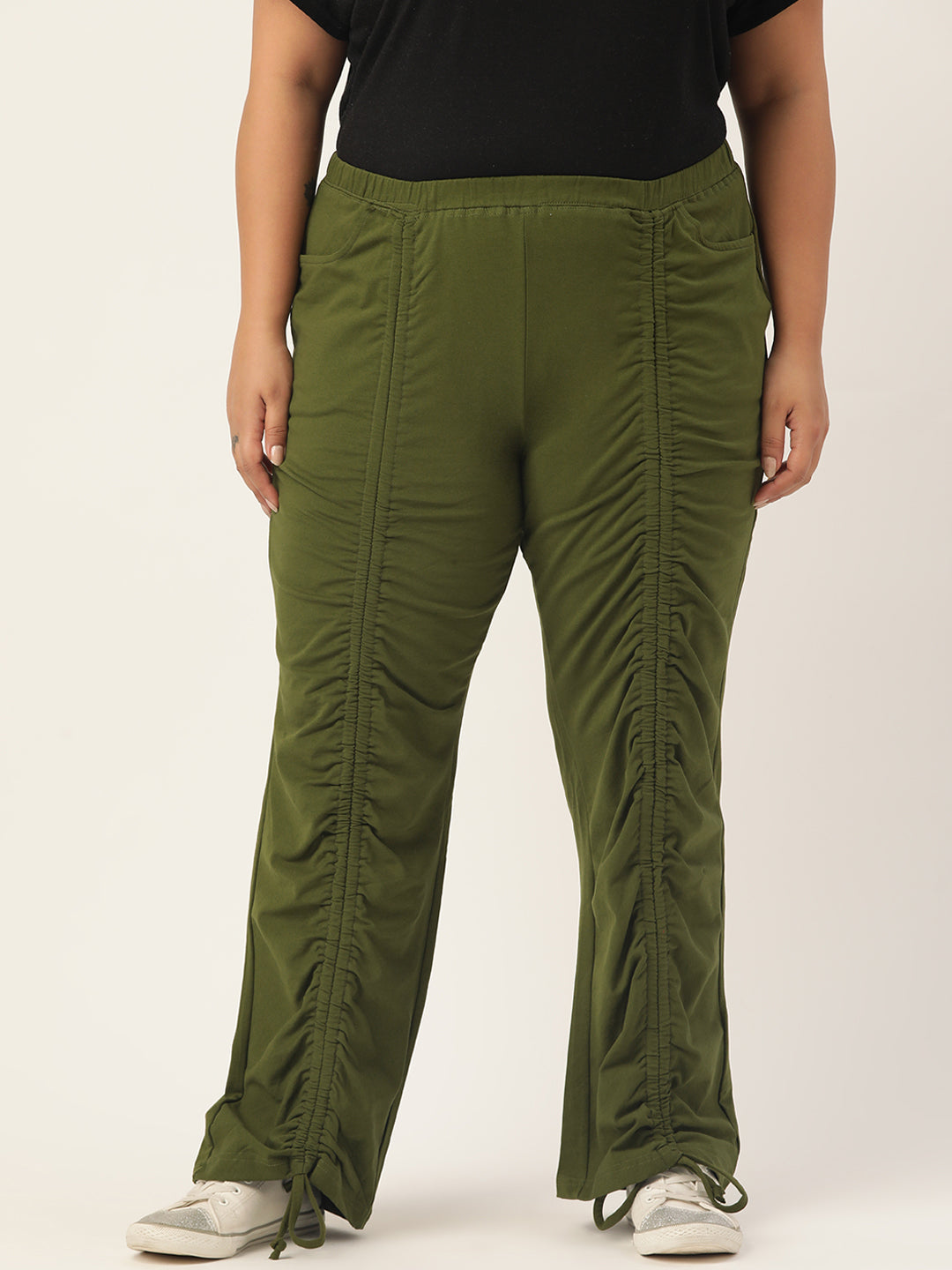 Voguish Plus Size Women’s Western Wear Trouser