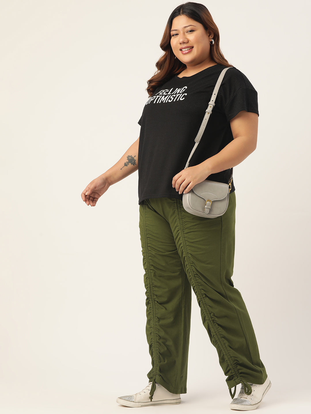 Voguish Plus Size Women’s Western Wear Trouser