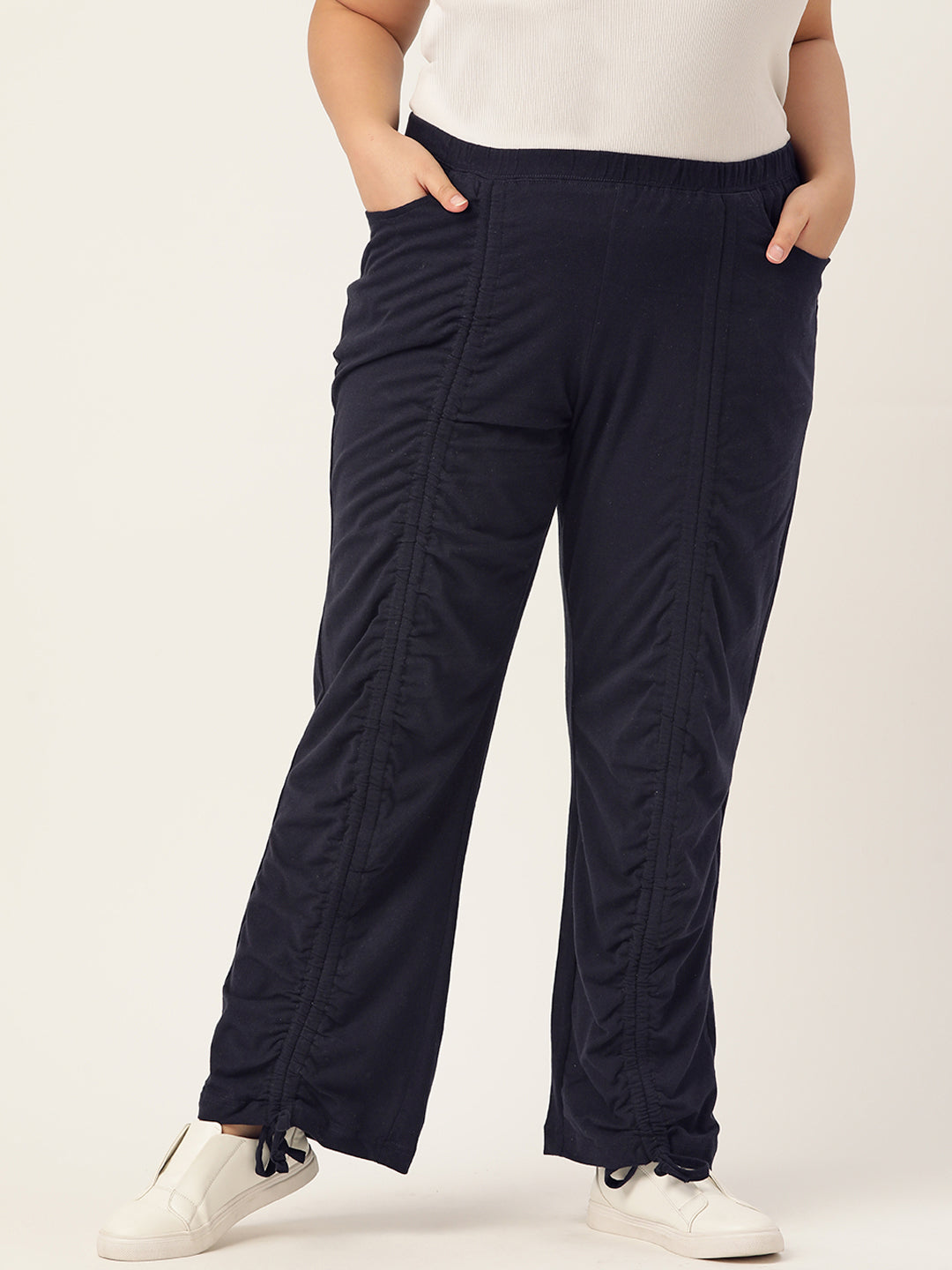 Voguish Plus Size Women’s Western Wear Trouser
