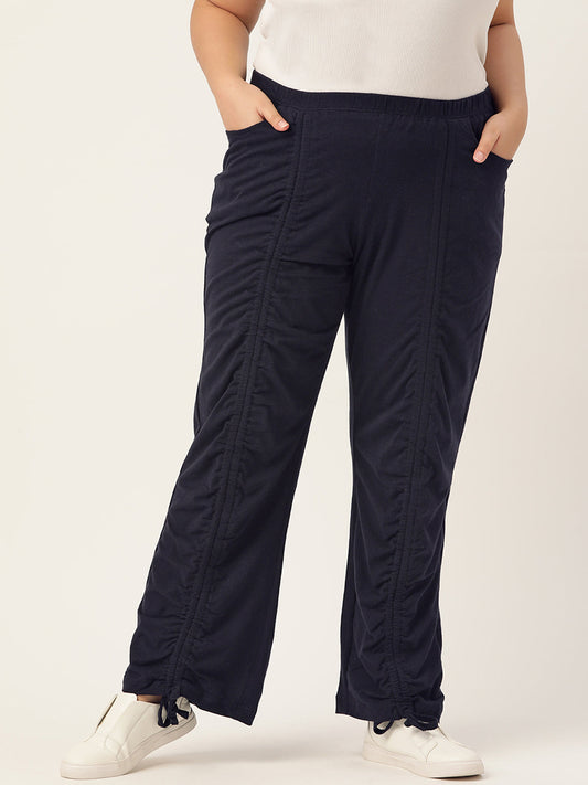 Voguish Plus Size Women’s Western Wear Trouser
