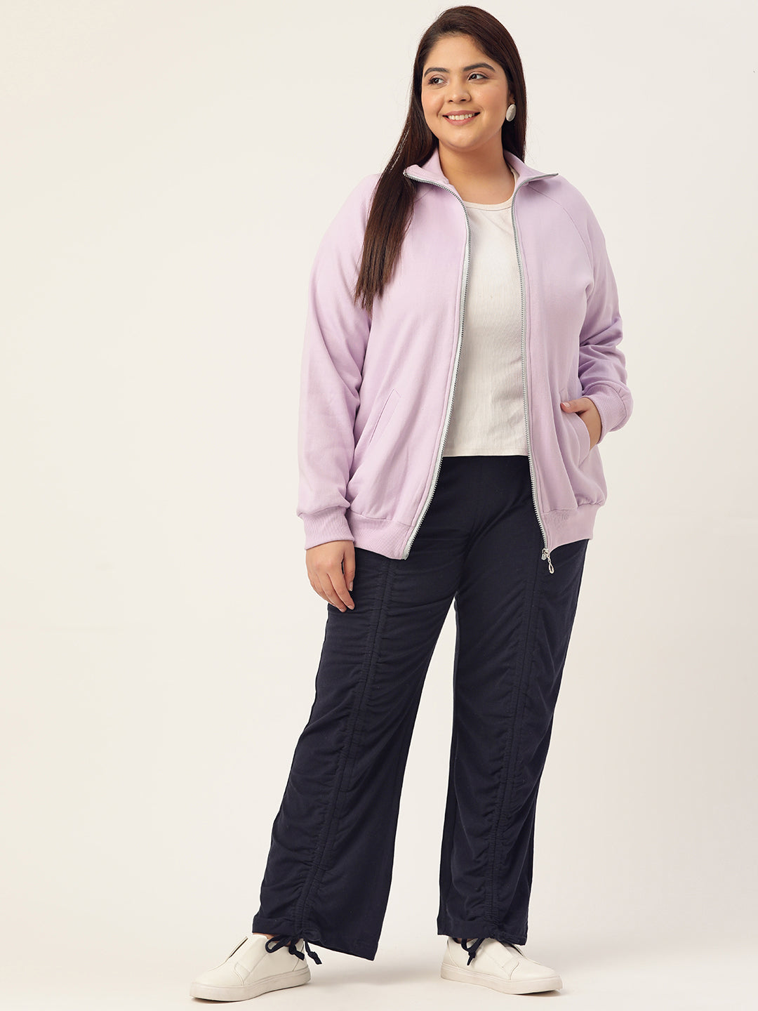 Voguish Plus Size Women’s Western Wear Trouser