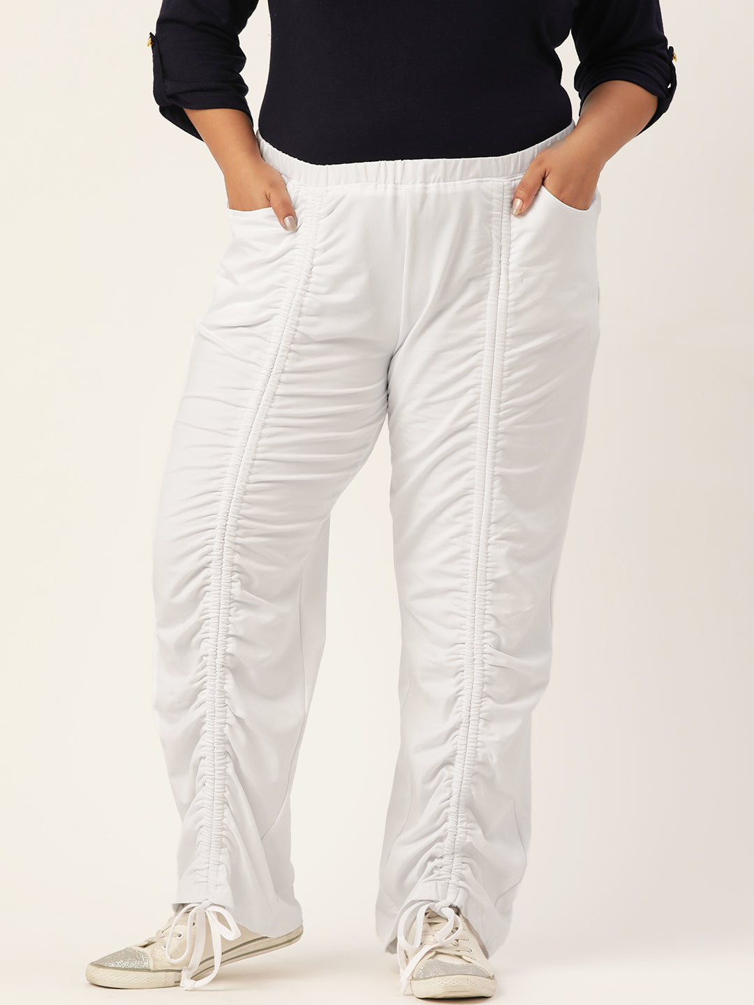 Voguish Plus Size Women’s Western Wear Trouser
