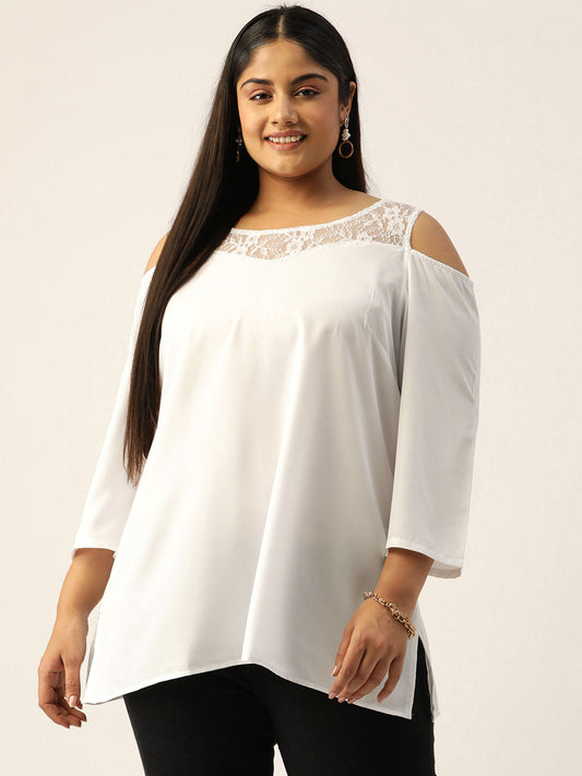 Elegant Plus Size Women Casual Top