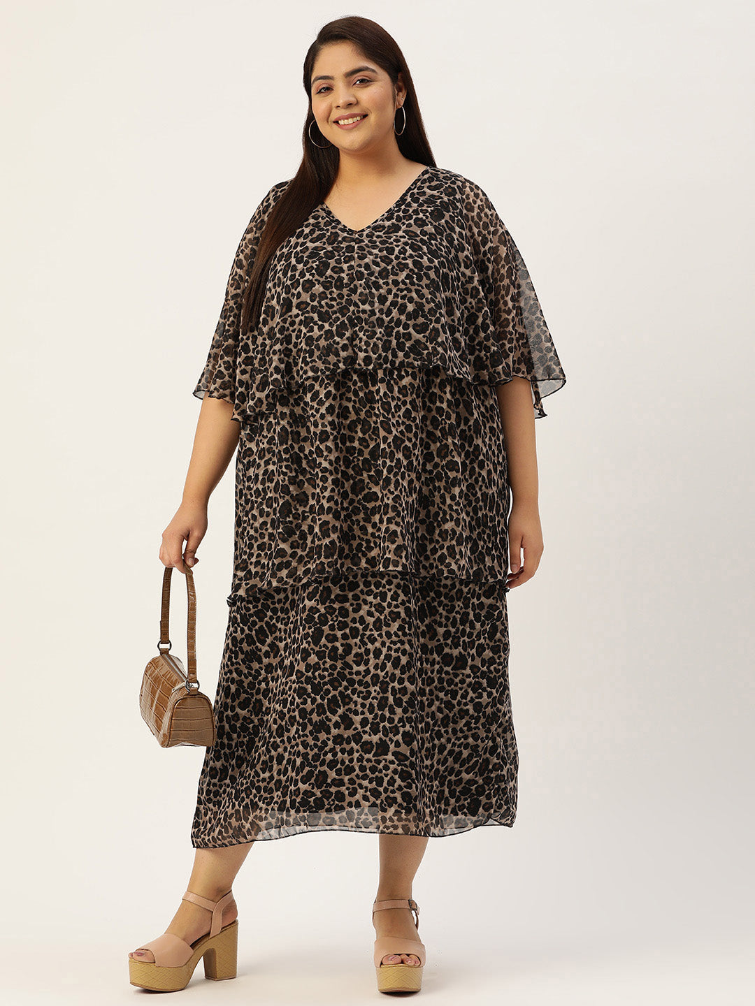 Plus Size Layered Dress