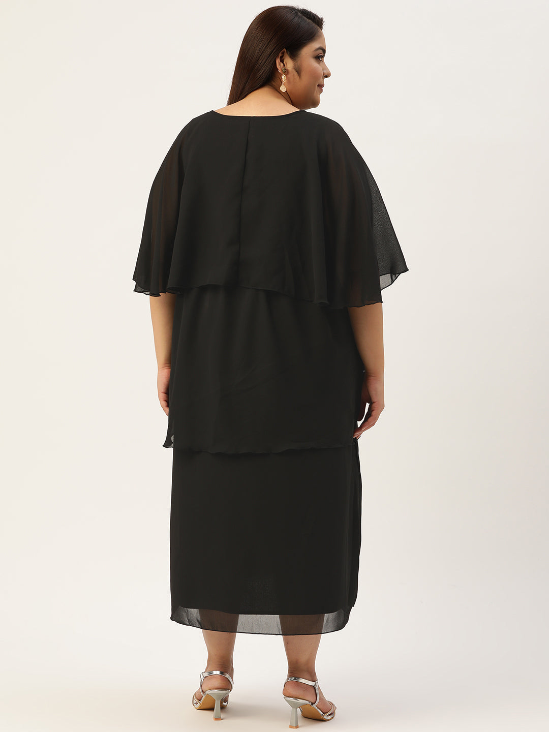 Plus Size Layered Dress
