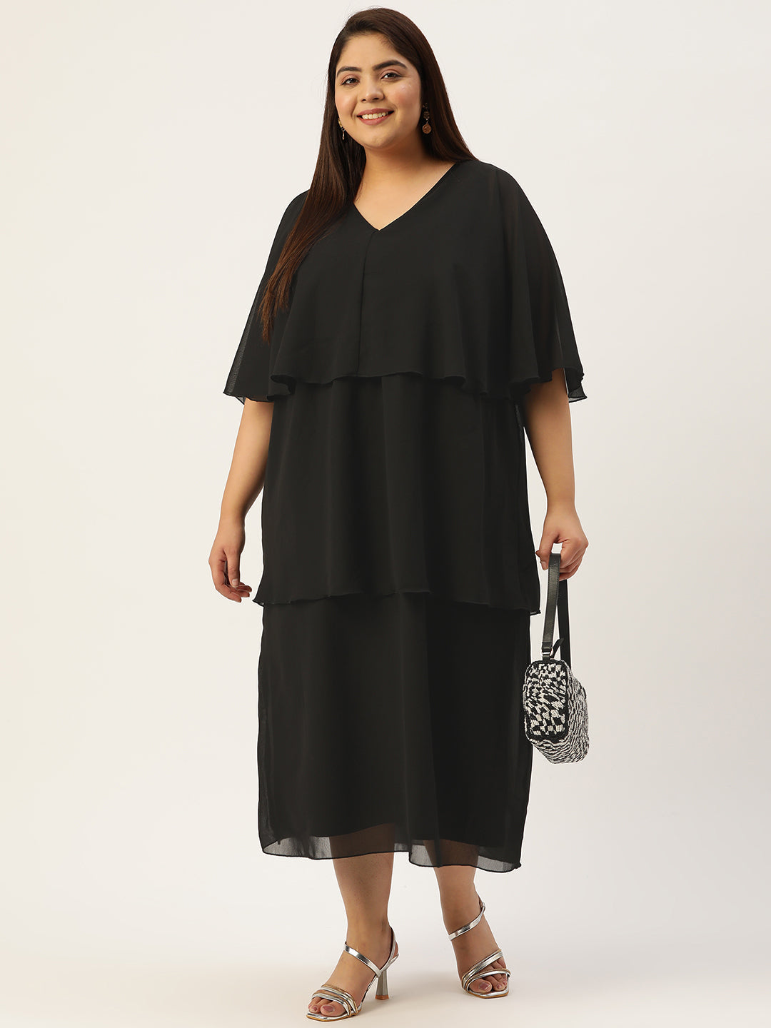 Plus Size Layered Dress