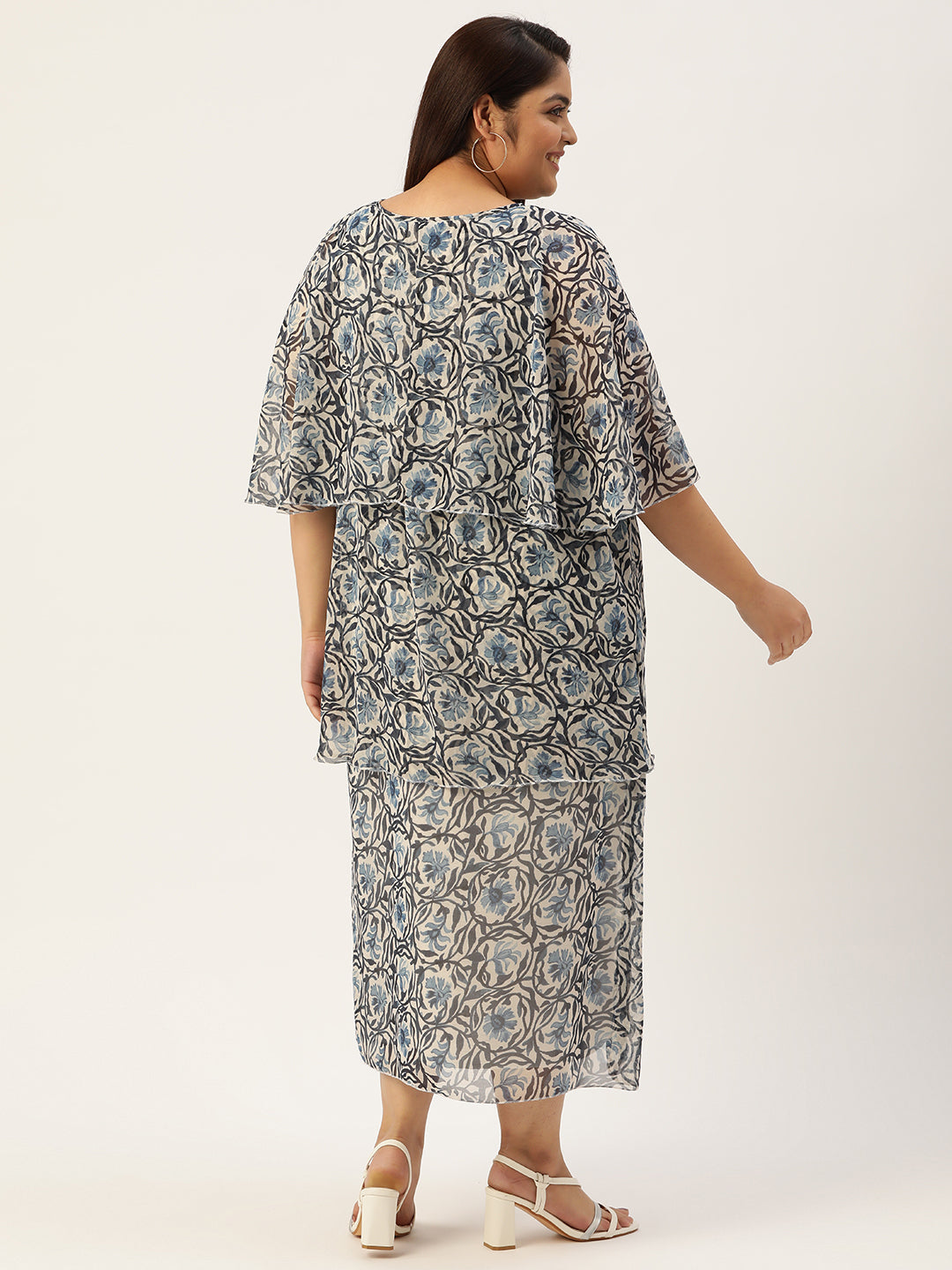 Plus Size Layered Dress