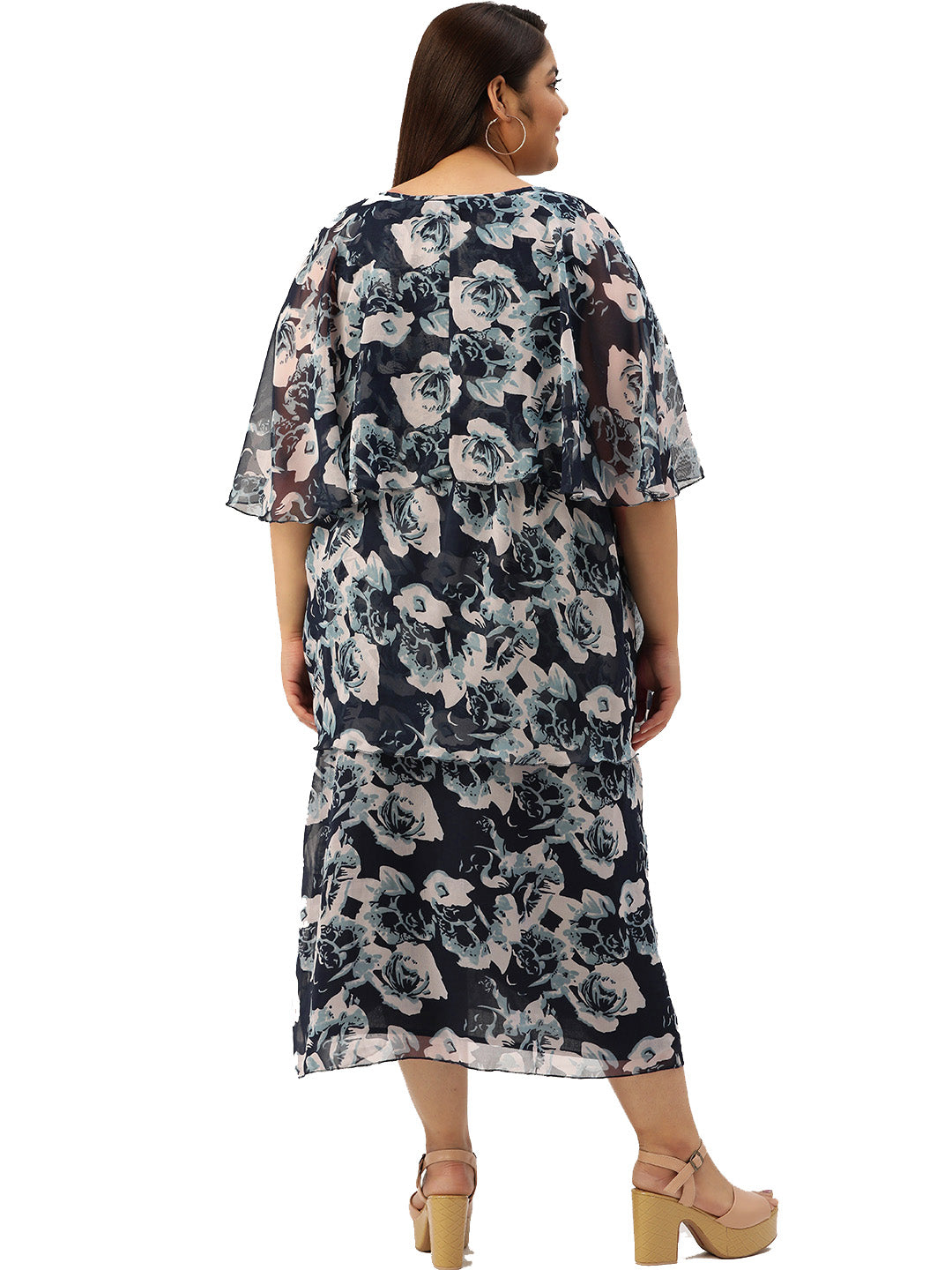 Modern Trendy Plus Size Women’s Dress