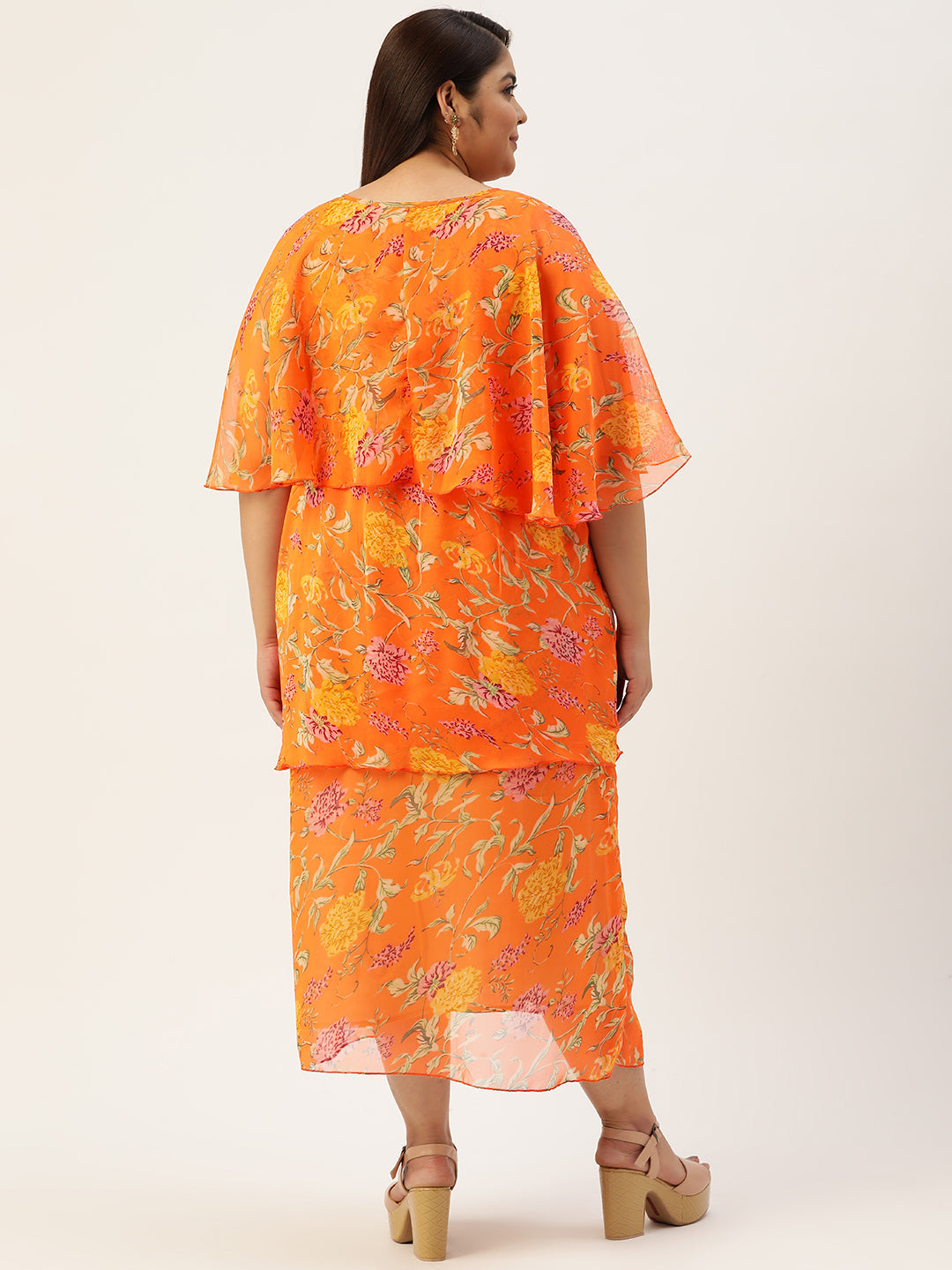 Plus Size Layered Dress
