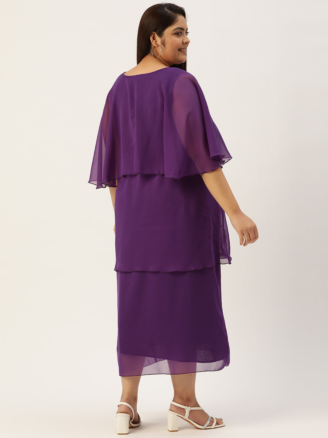 Plus Size Layered Dress