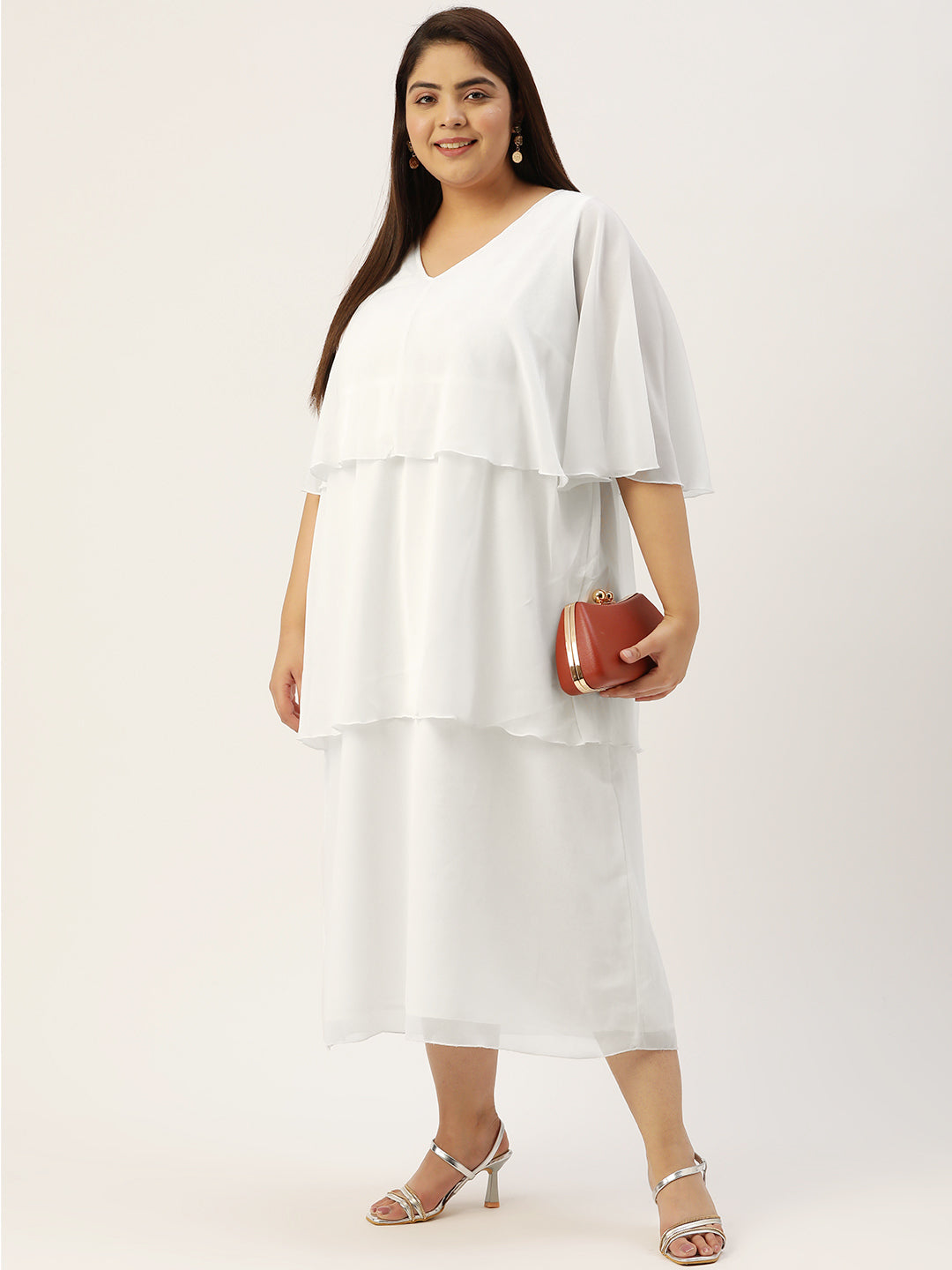 Plus Size Layered Dress