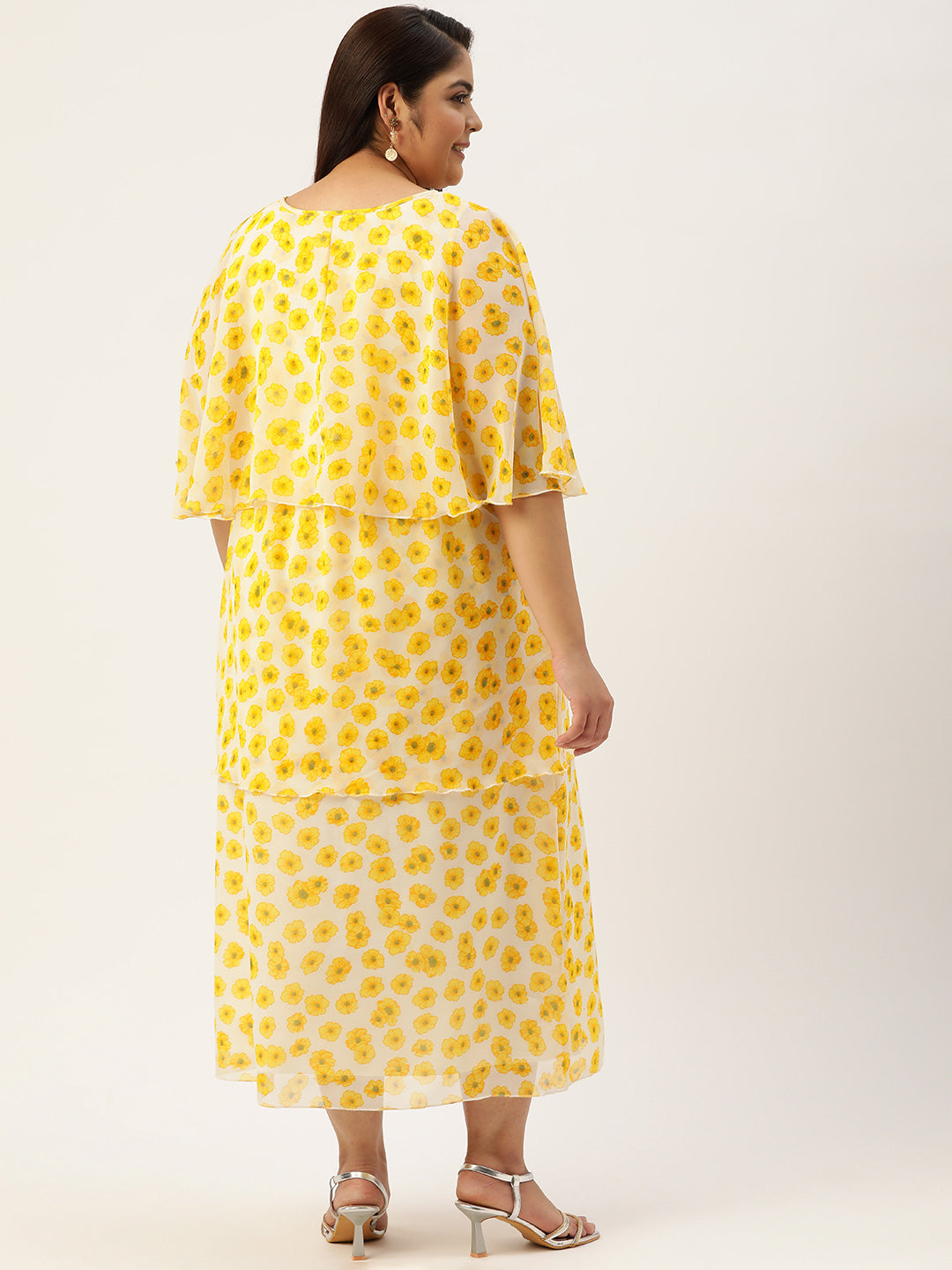 Modern Trendy Plus Size Women’s Dress