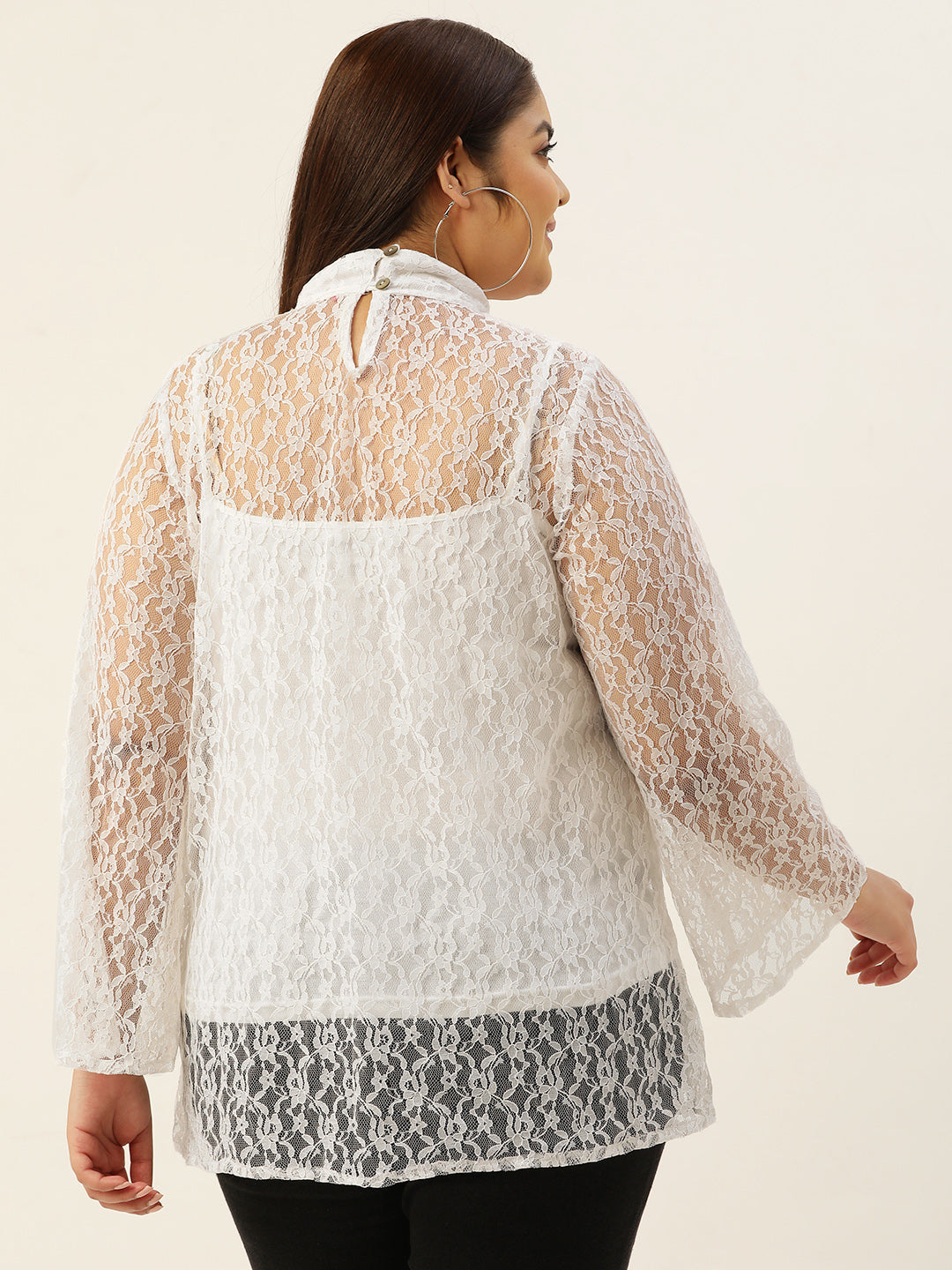 Elegant Plus Size Women Casual Top