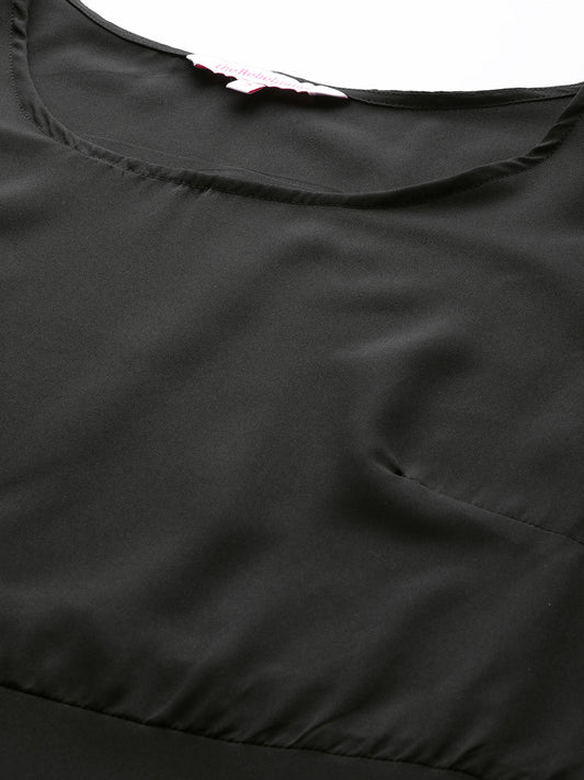 Plus Size Pleated Top