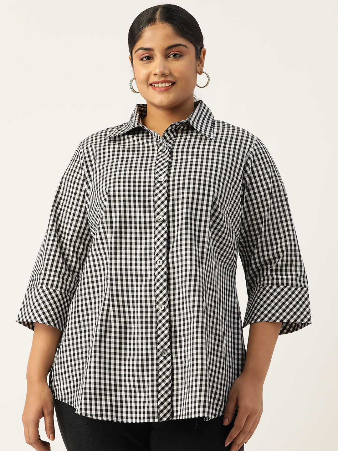 Elegant Plus Size Women Casual Top