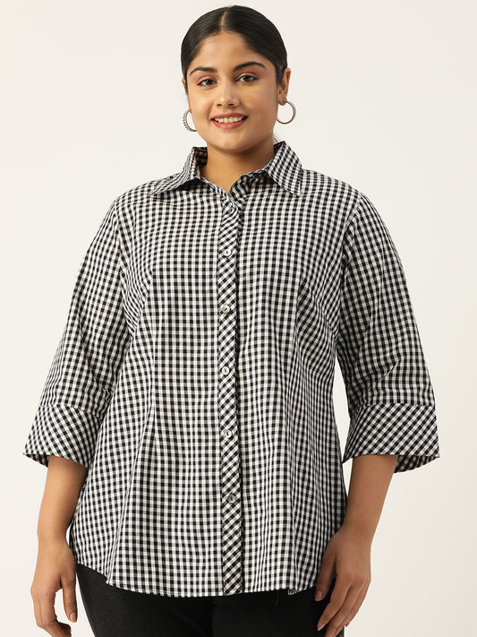 Elegant Plus Size Women Casual Top