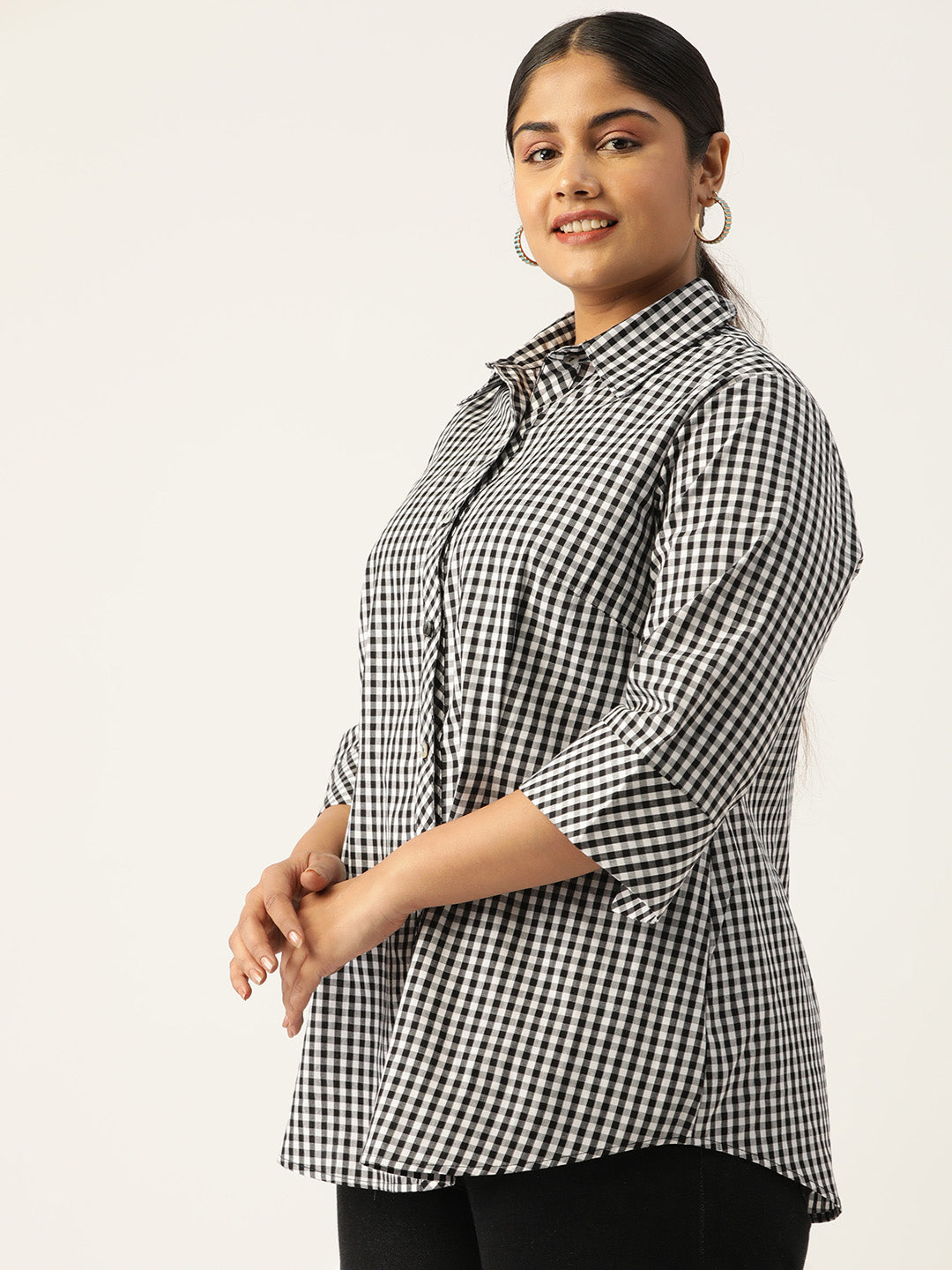 Elegant Plus Size Women Casual Top