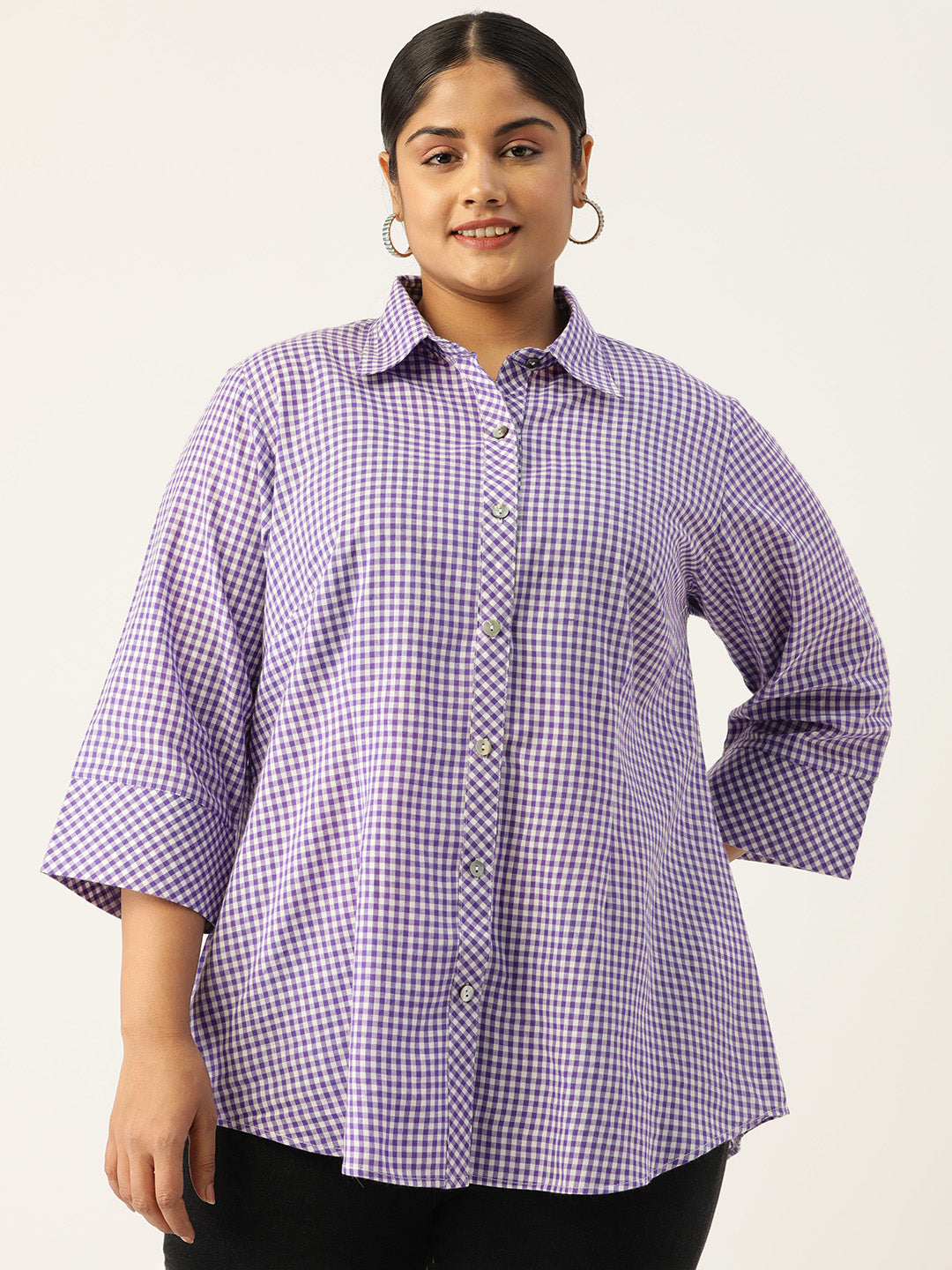Elegant Plus Size Women Casual Top