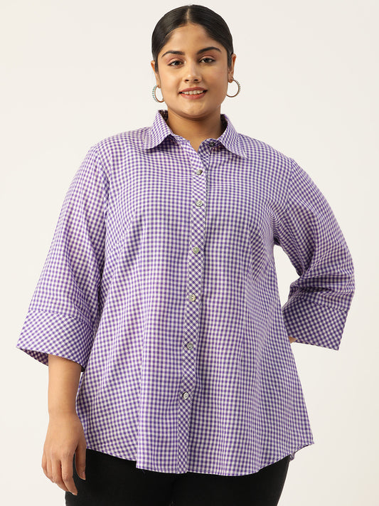 Elegant Plus Size Women Casual Top