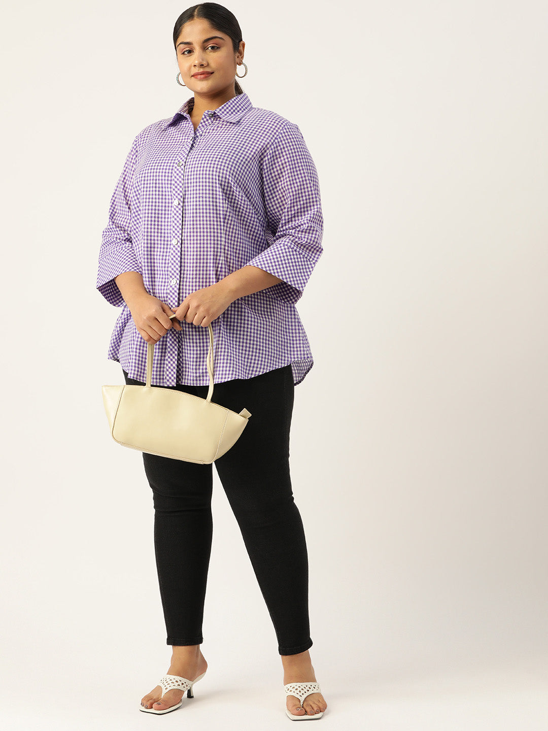 Elegant Plus Size Women Casual Top