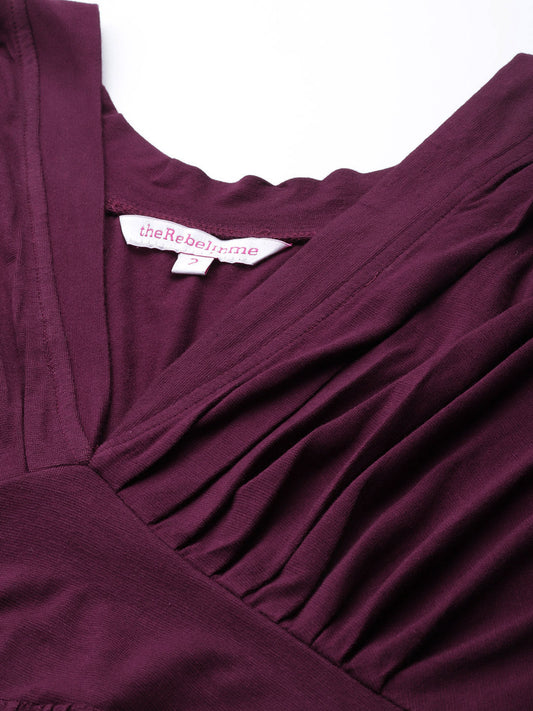 Plus Size A-Line Midi Dress