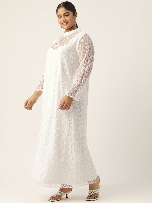 Modern Trendy Plus Size Women’s Dress