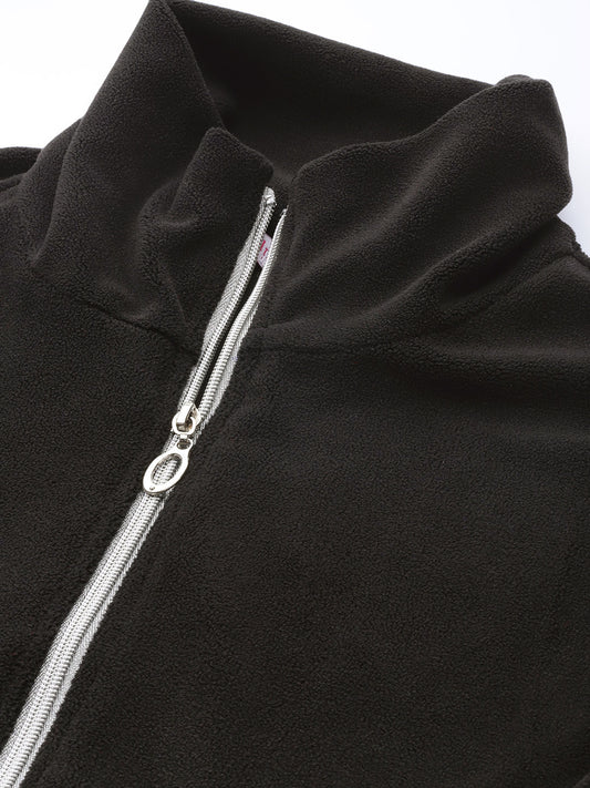 Soft Fleece Zip-Up Jacket